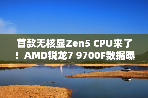 首款无核显Zen5 CPU来了！AMD锐龙7 9700F数据曝光
