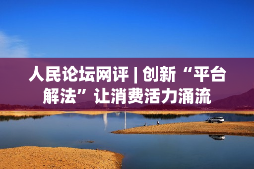 人民论坛网评 | 创新“平台解法”让消费活力涌流