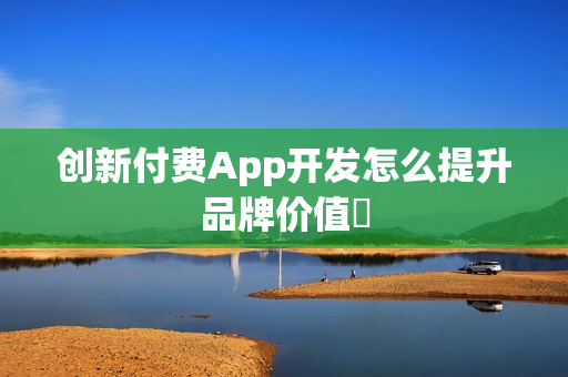 创新付费App开发怎么提升品牌价值 创新付费App开发怎么提升品牌价值