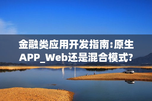 金融类应用开发指南:原生APP_Web还是混合模式?