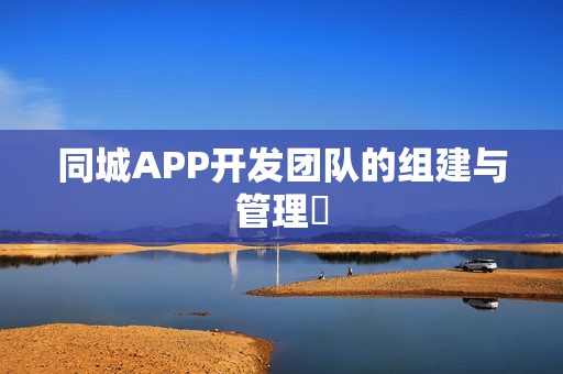 同城APP开发团队的组建与管理‌