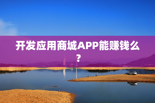 开发应用商城APP能赚钱么？