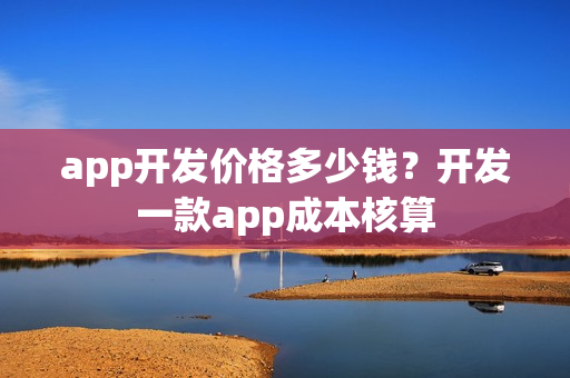 app开发价格多少钱？开发一款app成本核算
