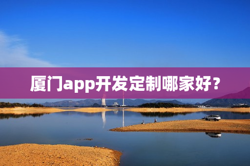 厦门app开发定制哪家好？