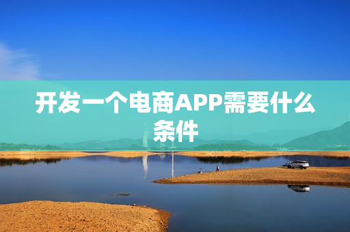开发一个电商APP需要什么条件