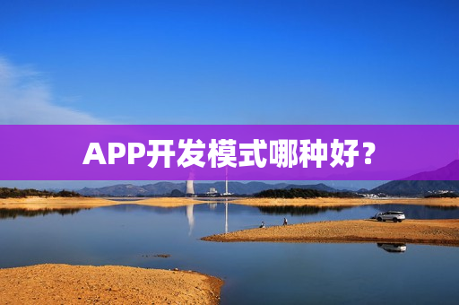 APP开发模式哪种好？