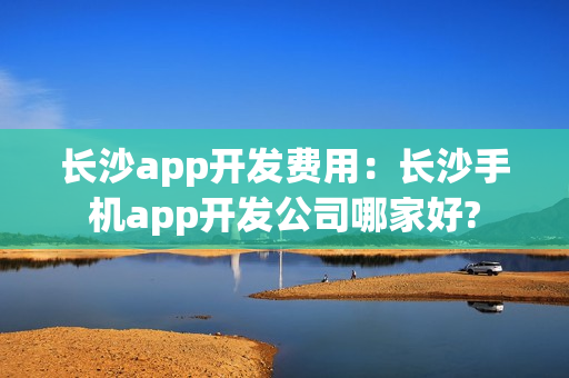长沙app开发费用：长沙手机app开发公司哪家好?