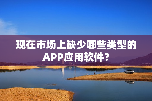 现在市场上缺少哪些类型的APP应用软件？