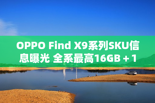 OPPO Find X9系列SKU信息曝光 全系最高16GB＋1TB
