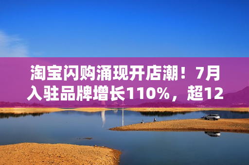 淘宝闪购涌现开店潮！7月入驻品牌增长110%，超12000家门店集体上线