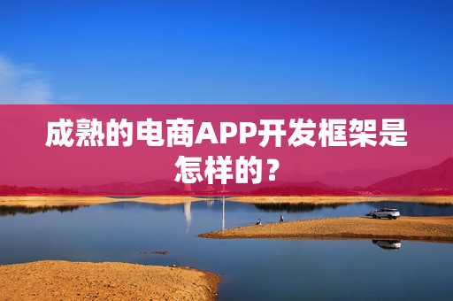 成熟的电商APP开发框架是怎样的? 成熟的电商APP开发框架是怎样的?