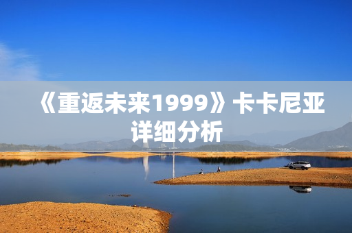 《重返未来1999》卡卡尼亚详细分析