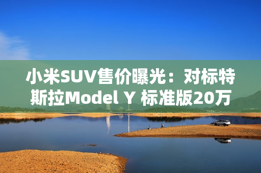 小米SUV售价曝光：对标特斯拉Model Y 标准版20万以下