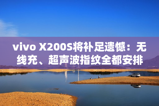 vivo X200S将补足遗憾：无线充、超声波指纹全都安排了