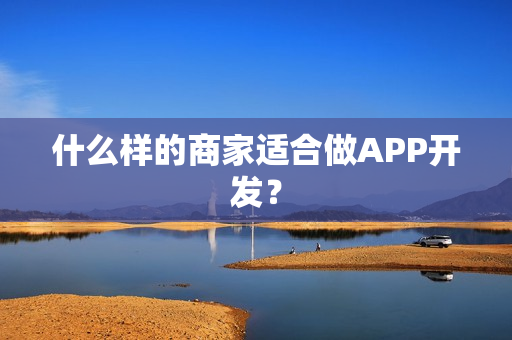 什么样的商家适合做APP开发？