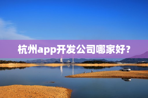 杭州app开发公司哪家好？