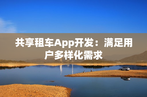 共享租车App开发：满足用户多样化需求