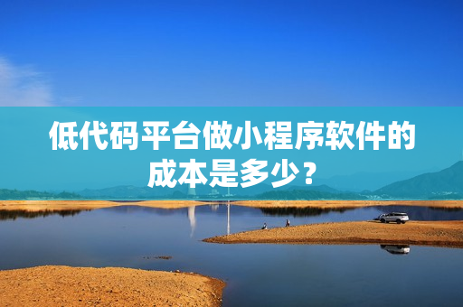 低代码平台做小程序软件的成本是多少？