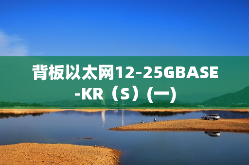 背板以太网12-25GBASE-KR（S）(一)