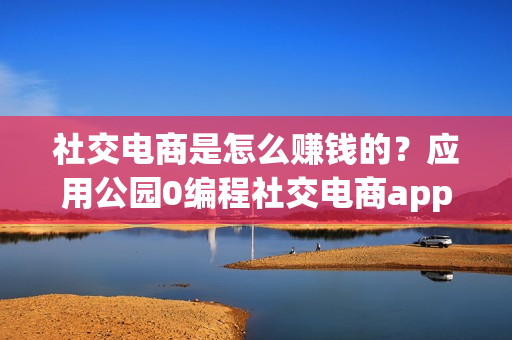 社交电商是怎么赚钱的？应用公园0编程社交电商app开发
