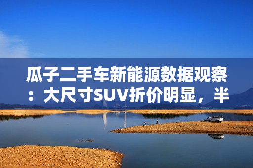 瓜子二手车新能源数据观察：大尺寸SUV折价明显，半价就能尽享大空间