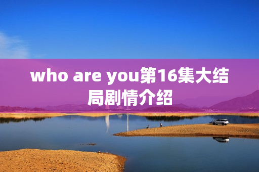 who are you第16集大结局剧情介绍