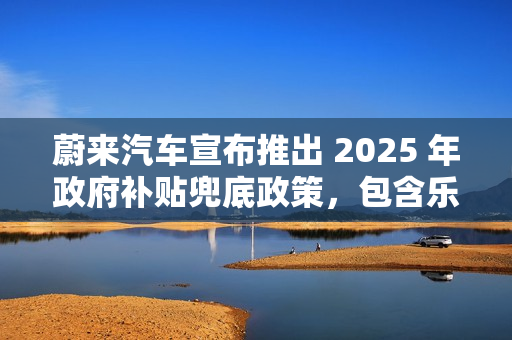 蔚来汽车宣布推出 2025 年政府补贴兜底政策，包含乐道品牌