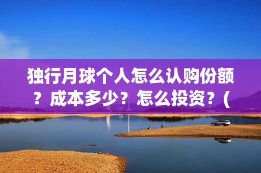 独行月球个人怎么认购份额？成本多少？怎么投资？(独行月球结局什么意思)