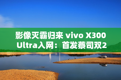 影像灭霸归来 vivo X300 Ultra入网：首发蔡司双2亿组合