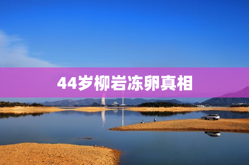 44岁柳岩冻卵真相