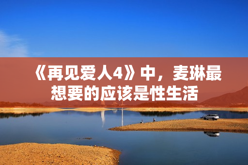 《再见爱人4》中，麦琳最想要的应该是性生活