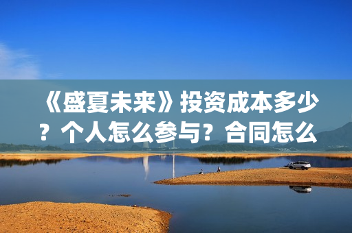 《盛夏未来》投资成本多少？个人怎么参与？合同怎么签？(盛夏未来ts)