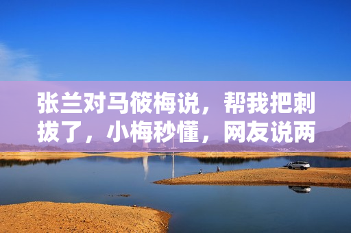 张兰对马筱梅说,帮我把刺拔了,小梅秒懂,网友说两人都是高情商 张兰对马筱梅说,帮我把刺拔了,小梅秒懂,网友说两人都是高情商