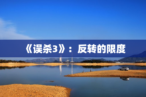 《误杀3》：反转的限度