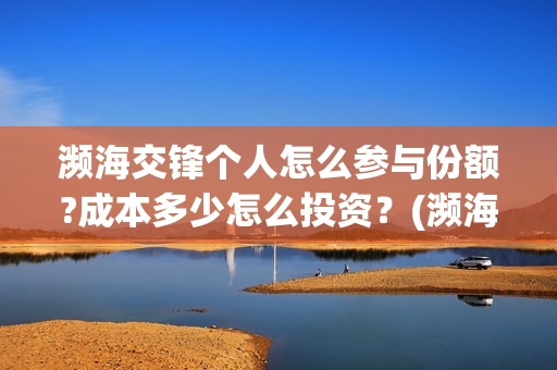 濒海交锋个人怎么参与份额?成本多少怎么投资？(濒海交锋免费)