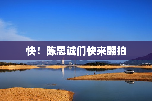 快！陈思诚们快来翻拍