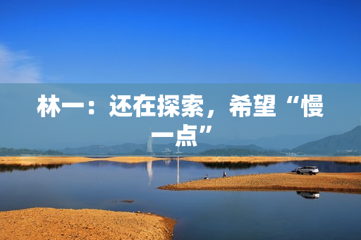 林一：还在探索，希望“慢一点”