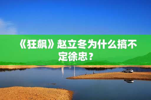 《狂飙》赵立冬为什么搞不定徐忠？