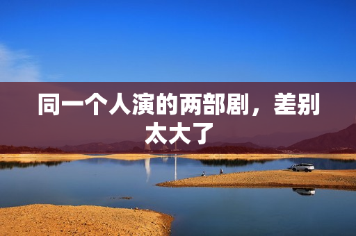 同一个人演的两部剧，差别太大了