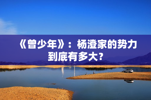 《曾少年》：杨澄家的势力到底有多大？