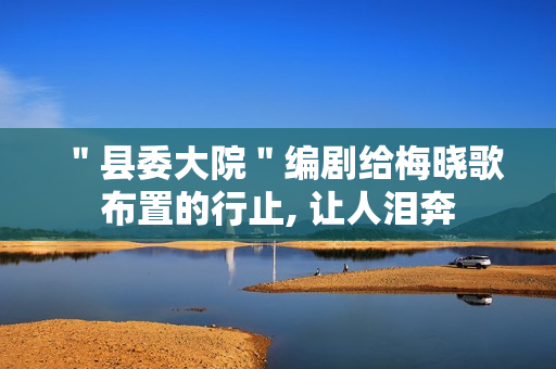 ＂县委大院＂编剧给梅晓歌布置的行止, 让人泪奔