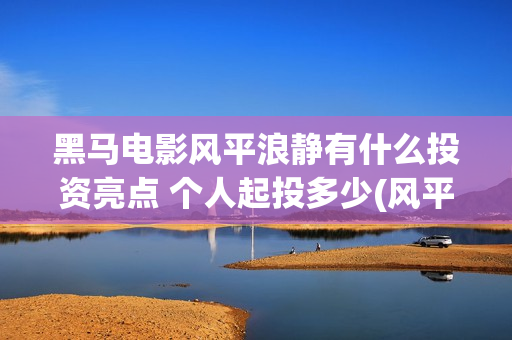 黑马电影风平浪静有什么投资亮点 个人起投多少(风平浪静电影投资可靠吗)