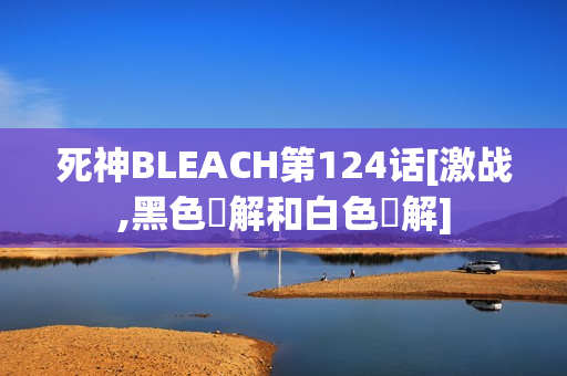 死神BLEACH第124话[激战,黑色卍解和白色卍解]