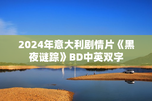 2024年意大利剧情片《黑夜谜踪》BD中英双字