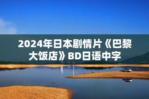 2024年日本剧情片《巴黎大饭店》BD日语中字