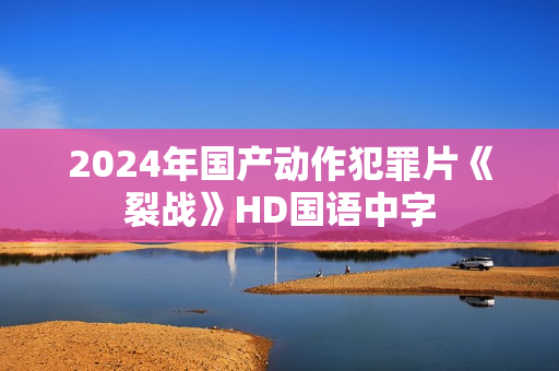 2024年国产动作犯罪片《裂战》HD国语中字