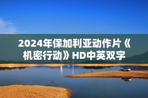 2024年保加利亚动作片《机密行动》HD中英双字