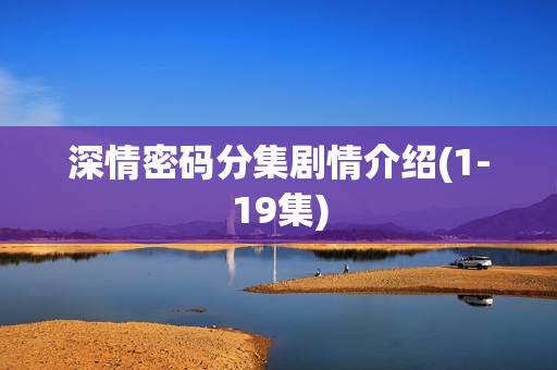 深情密码分集剧情介绍(1-19集) 深情密码分集剧情介绍(1-19集)