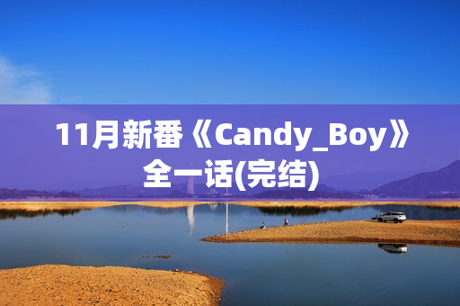 11月新番《Candy_Boy》全一话(完结)