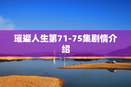 璀璨人生第71-75集剧情介绍